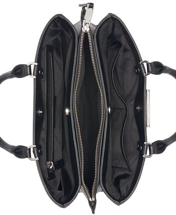 Calvin klein online dani leather satchel