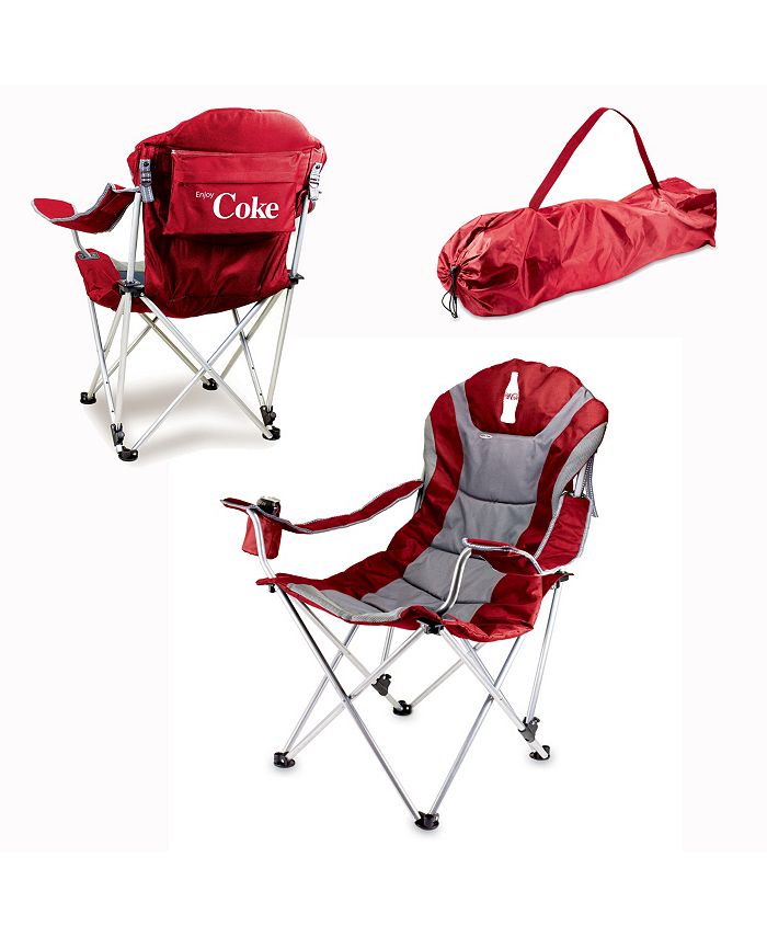 PICNIC TIME ONIVA Enjoy Coca-Cola Parasol de plage portable Rouge 1,5 m