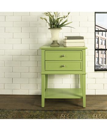 Ameriwood Home - Cottage Hil 2 Drawer Accent Table
