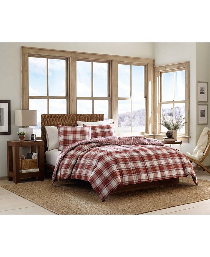 Eddie Bauer CLOSEOUT! Edgewood Full/Queen Duvet Cover Set & Reviews