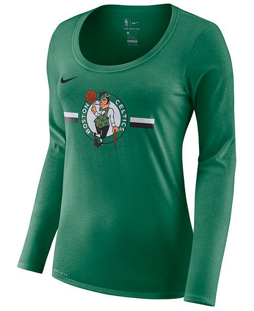 Nike Women's Boston Celtics Dri Logo Long Sleeve T-Shirt & Reviews - Sports Fan Shop By Lids