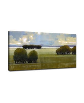 'Green' Pasture Canvas Wall Art, 24x48"