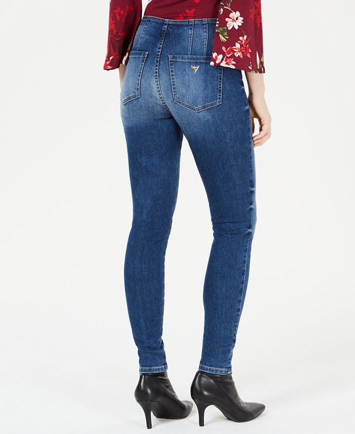 guess high rise jeans