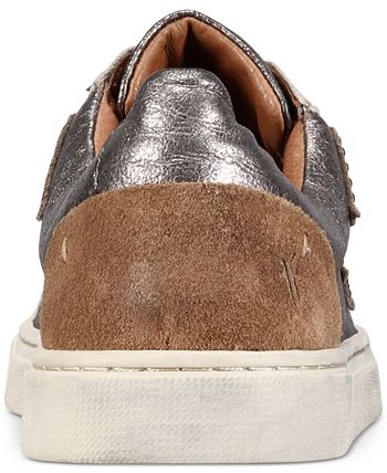 Frye ivy online logo patch sneakers