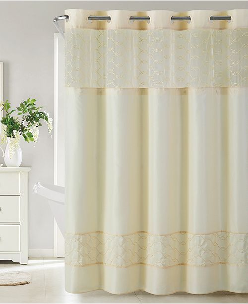 Hookless Downtown Soho 3 In 1 Shower Curtain Reviews Shower