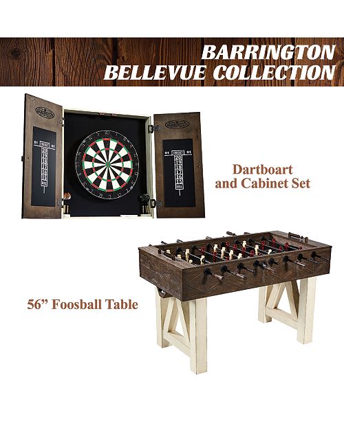 MD Sports Barrington Bellevue Collection Premium Bristle Dartboard and