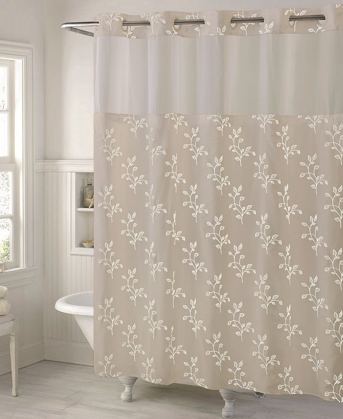 Hookless Spring Leaves 3in1 Shower Curtain Macy's