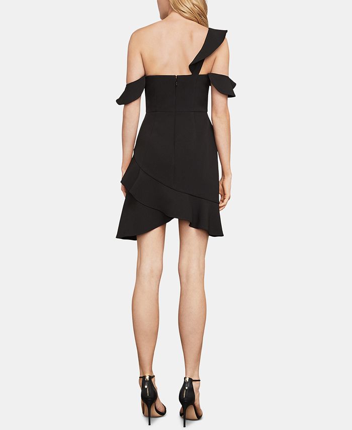 Bcbgmaxazria off the deals shoulder dress
