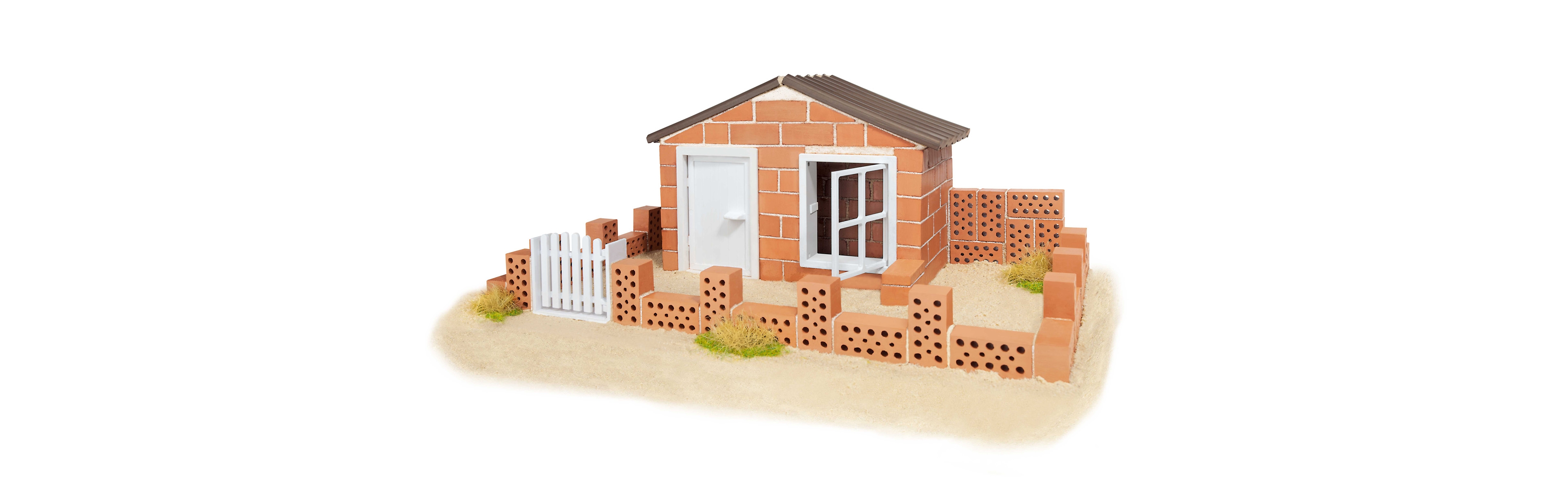 Teifoc Summer Cottage Real Brick Building Kit