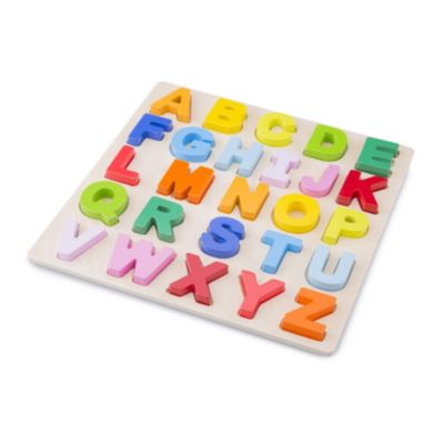 wooden alphabet puzzle