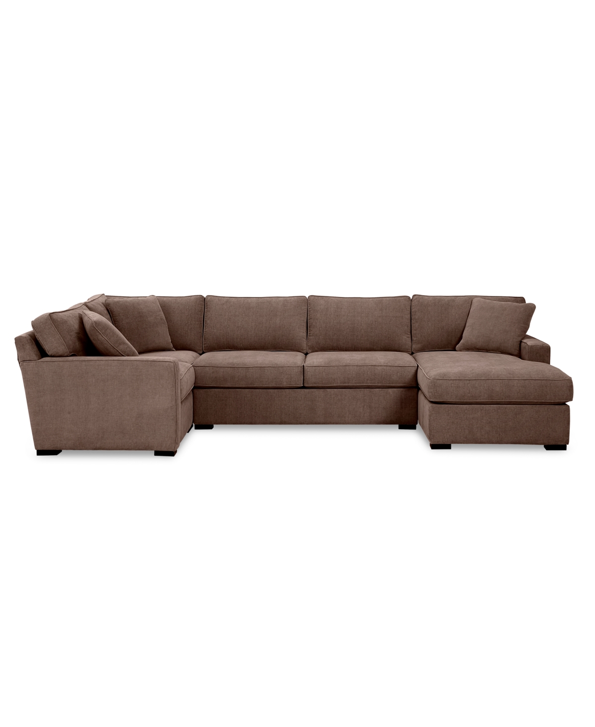 Radley 4-Pc. Fabric Chaise Sectional Sofa with Corner Piece, Created for Macy's
