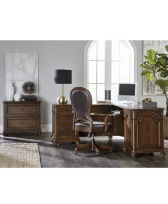 Clinton Hill Cherry Home Office Furniture Collection