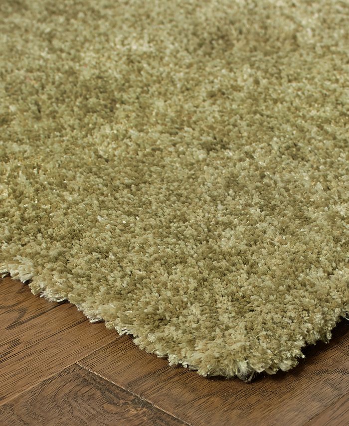 Oriental Weavers Heavenly Shag 73403 Green/Green 8' x 11' Area Rug Macy's