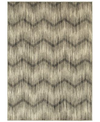 Oriental Weavers - Highlands 6608A Gray/Ivory 6'7" x 9'6" Area Rug