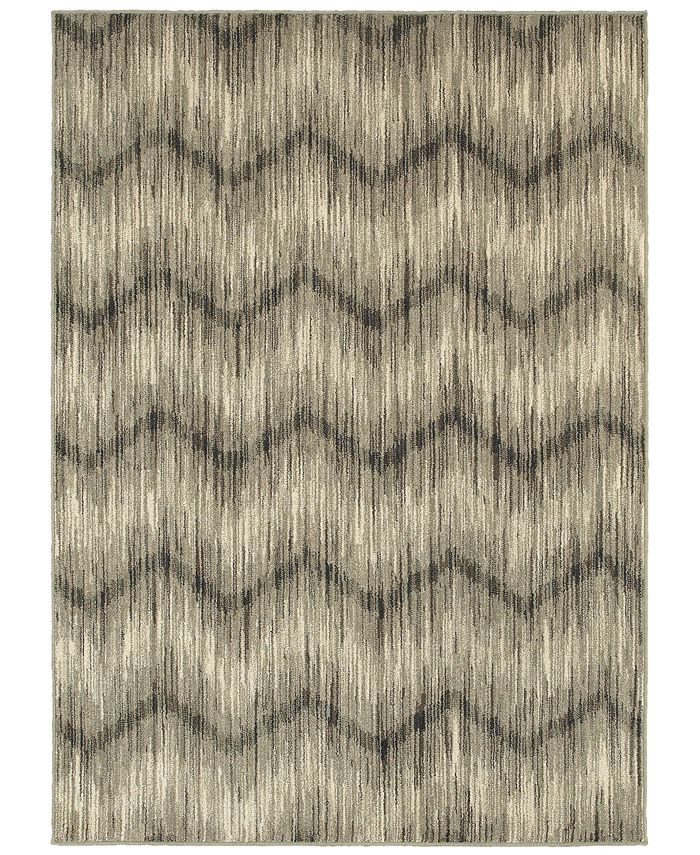 Oriental Weavers - Highlands 6608A Gray/Ivory 5'3" x 7'6" Area Rug