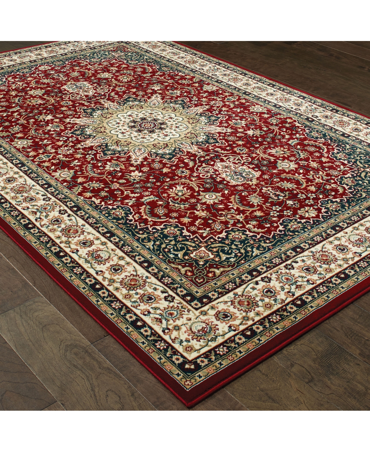 Closeout! Oriental Weavers Kashan 119NIvory Area Rug -Ivory
