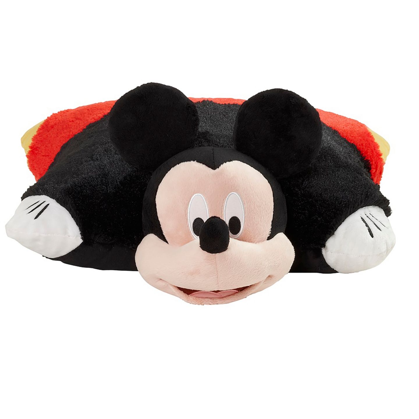 Детская мягкая игрушка Pillow Pets Mickey Mouse 16" Chenille Plush Toy — фото 2