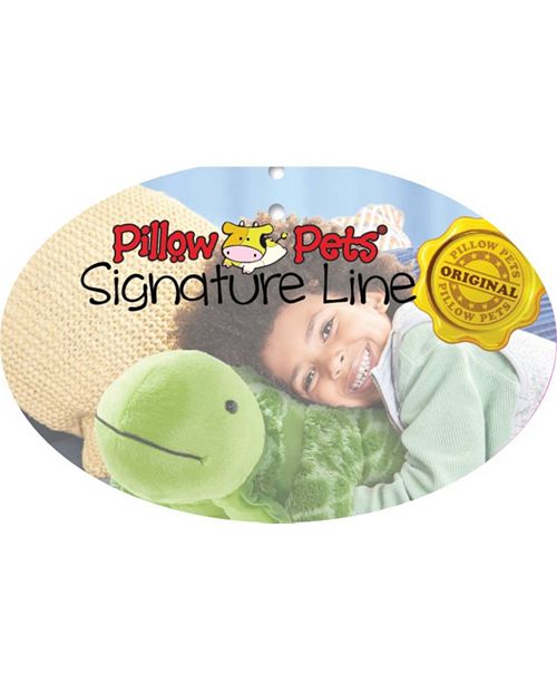 Pillow Pets Signature Teddy Turtle Stuffed Animal Plush Toy