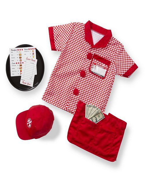 Melissa And Doug Melissa Doug Server Role Play Costume Dress Up