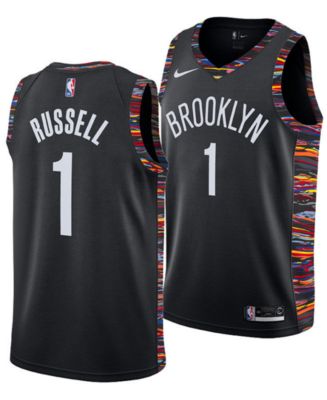 Nike Men's D'Angelo Russell Brooklyn Nets City Swingman Jersey