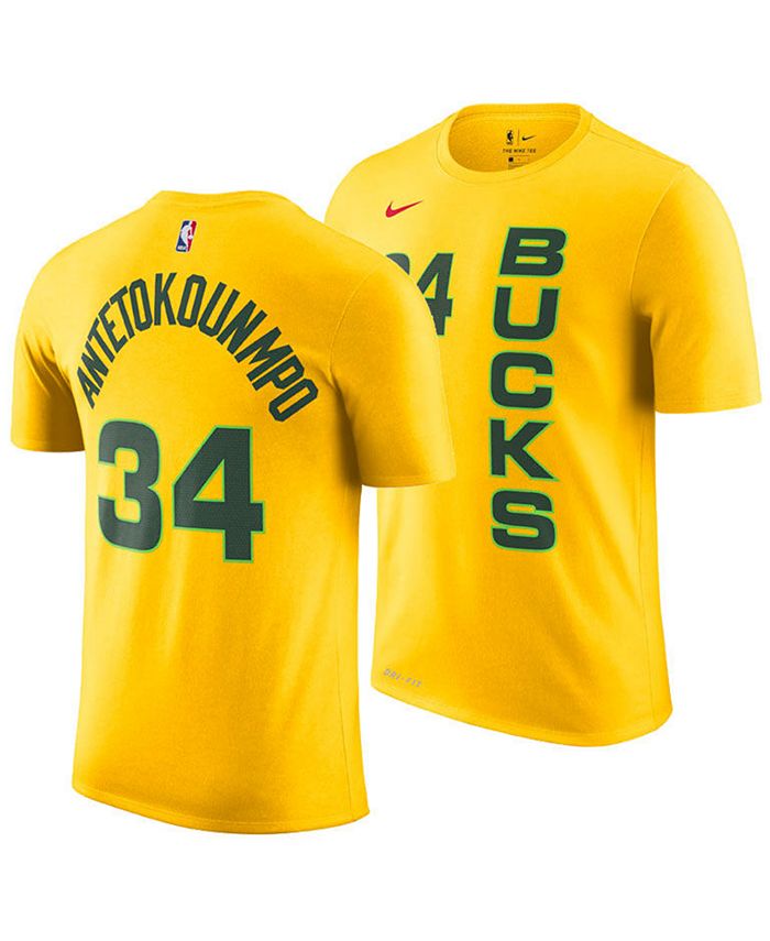 Giannis Antetokounmpo Milwaukee Bucks Nike Dri-FIT Men's NBA T-Shirt
