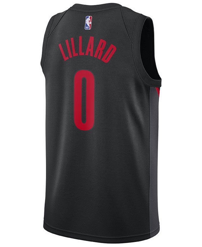 Nike Damian Lillard Portland Trail Blazers City Edition Swingman Jersey ...