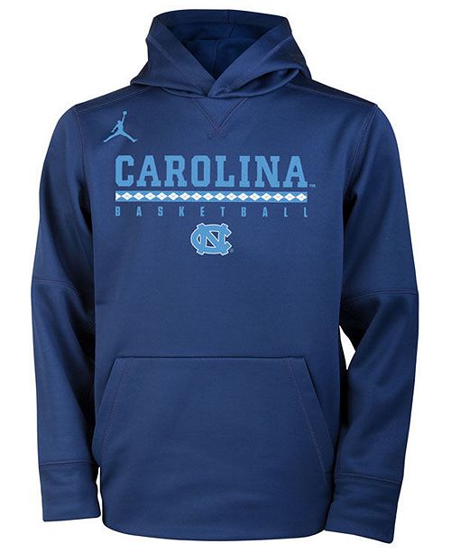 Nike North Carolina Tar Heels Therma Hooded Sweatshirt Big Boys
