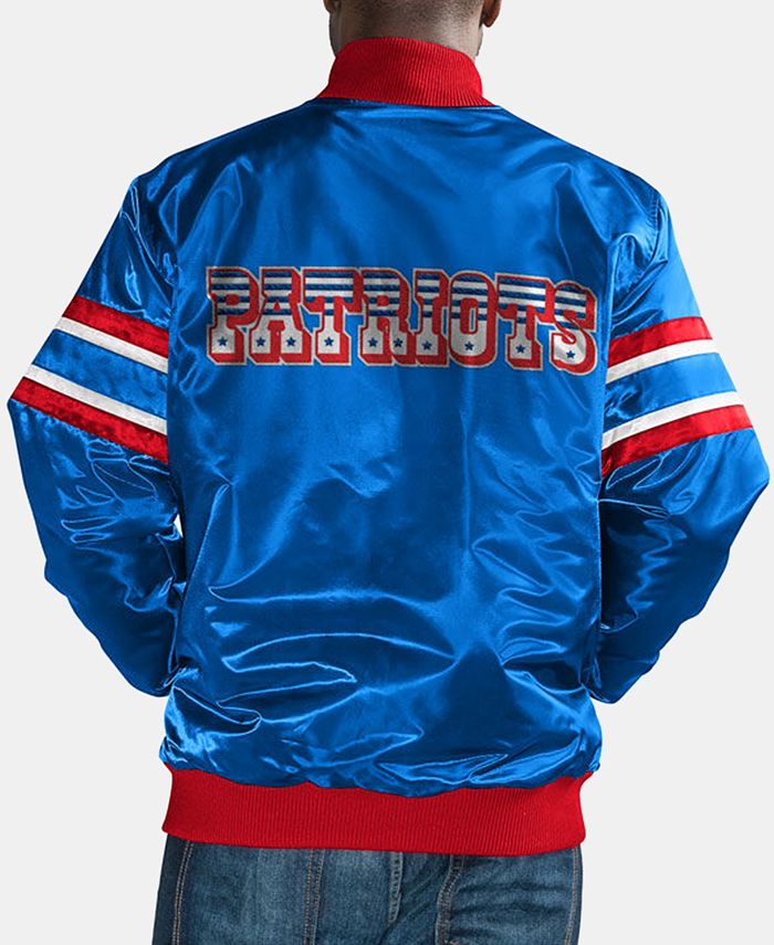 GIII Sports Men's New England Patriots Retro Varsity Jacket Macy's