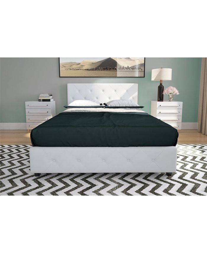 EveryRoom Dana Queen Upholstered Bed Macy's