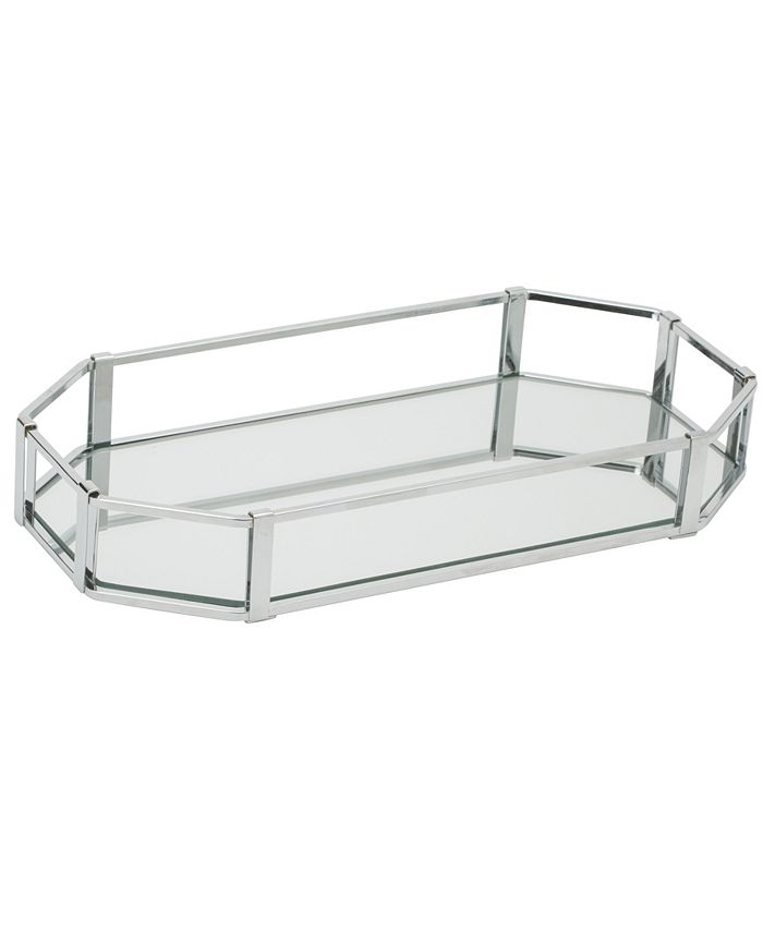 Home Details Octangular Design Mirror Vanity Tray Macy's