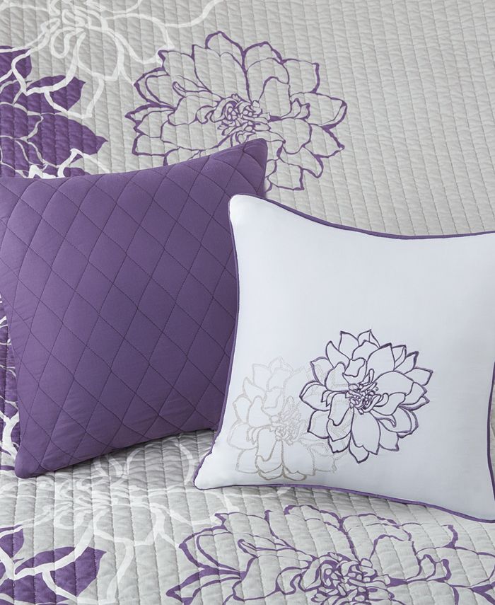 Madison Park Lola 6Pc. Coverlet Set, King/California King Macy's