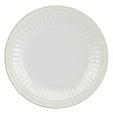 French Perle Groove Collection Accent Plate