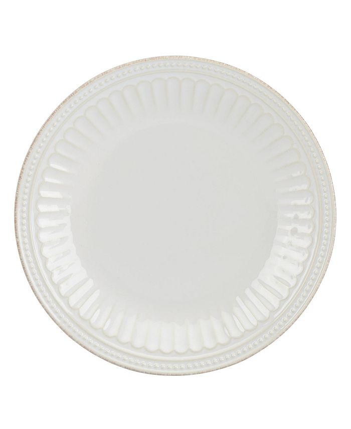 Lenox French Perle Groove Collection Accent Plate - Macy's
