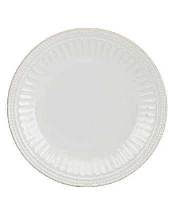 Lenox - French Perle GROOVE Accent Plate - White