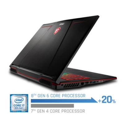 MSI GP63 Leopard-041 15.6" Performance Gaming Laptop RGB