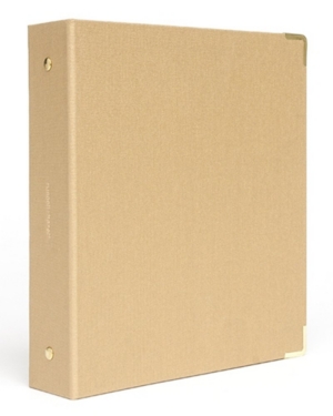 Russell & Hazel Mini 3 Ring Bookcloth Binder