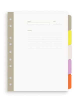 Russell & Hazel - Mini Binder Index Tabs
