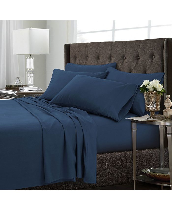 Tribeca Living Microfiber 120GSM Extra Deep 6Piece Pocket Cal King