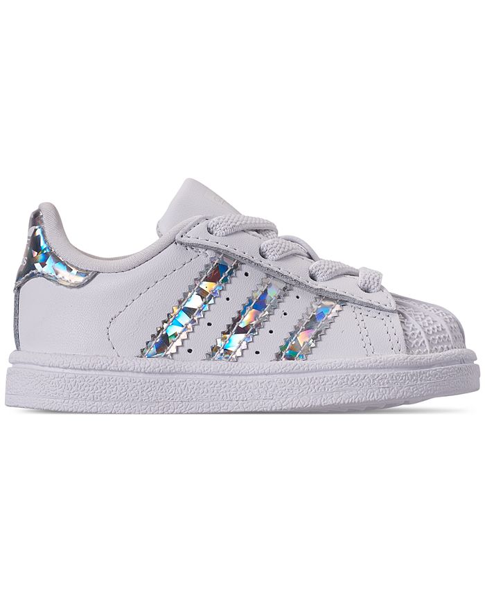 adidas Toddler Girls' Originals Superstar Sneakers from Finish Line