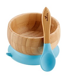 Bamboo Suction Baby Bowl and Spoon