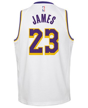 Nike LeBron James Los Angeles Lakers City Edition Swingman Jersey 2018, Big  Boys (8-20) - Macy's