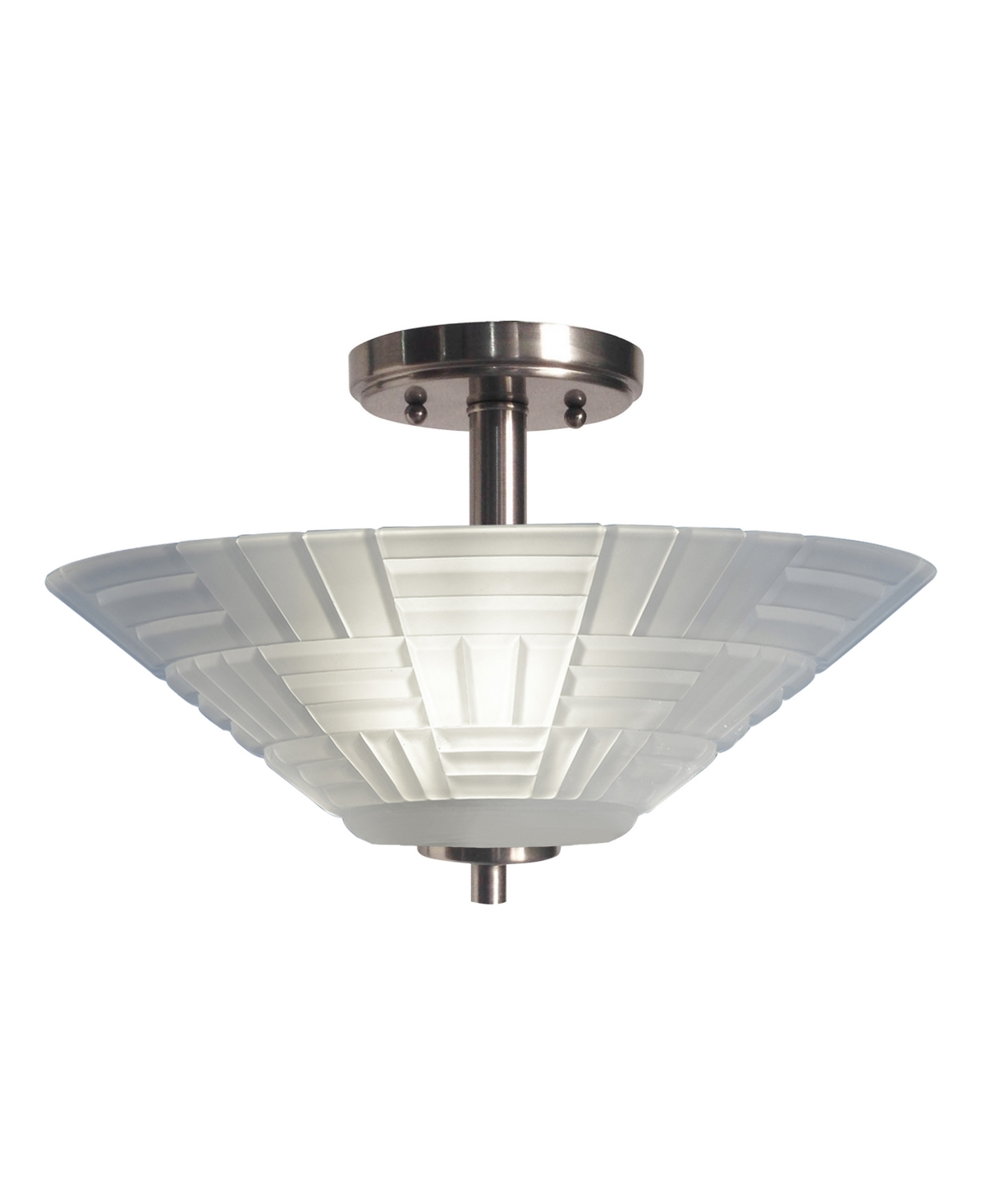 Dale Tiffany Houston Led Crystal Semi Flush Mount In Clear
