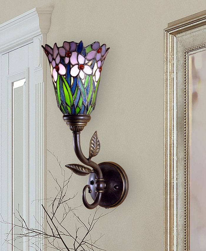 Dale Tiffany Meadowbrook Wall Sconce - Macy's