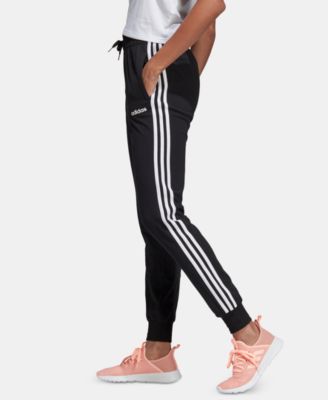 womens adidas three stripe joggers