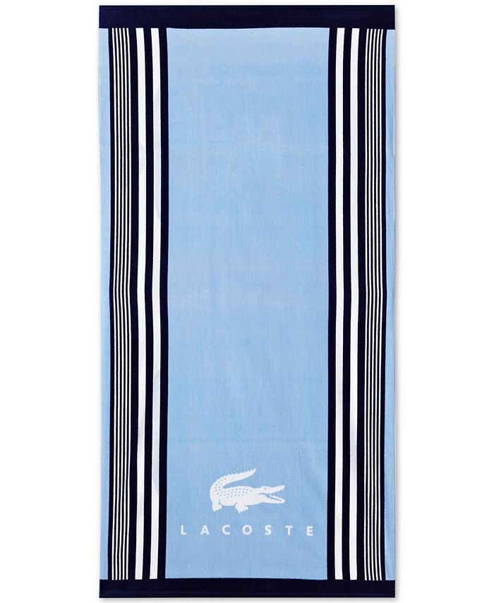 Lacoste Oki Cotton 36 x 72 Beach Towel - Macy's
