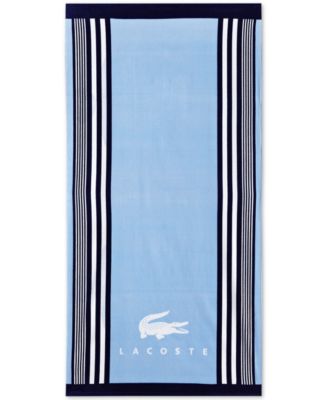 Lacoste CLOSEOUT! Croc Solid 30 x 54 Bath Towel - Macy's