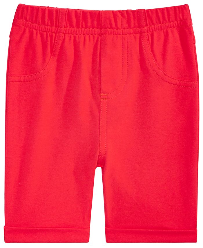 First Impressions Baby Girls Pull-On Bermuda Shorts, Created for Macy's ...