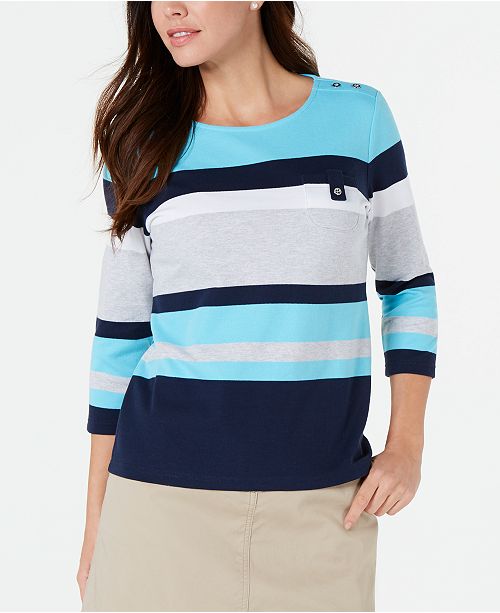 macy's karen scott petites tops