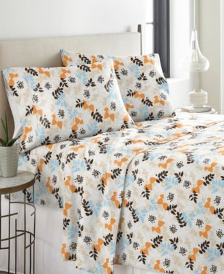 Pointehaven Heavy Weight Cotton Flannel Sheet Set California King - Macy's