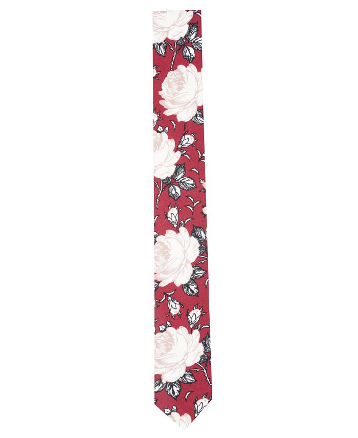 Original Penguin Men's Morten Skinny Floral Tie - Macy's